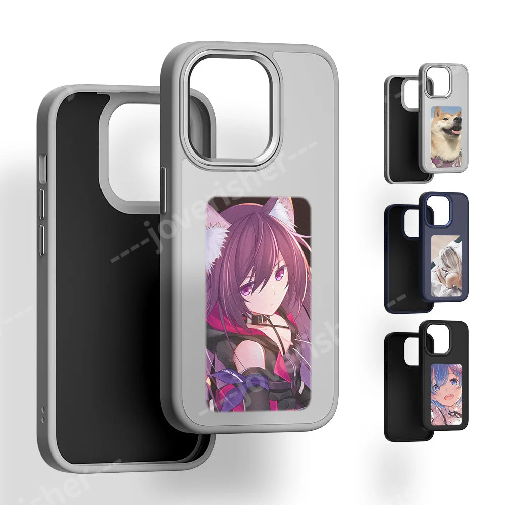 Case for iPhone, DIY Picture Case, Screen Cover,NFC Ink, Bateria free.