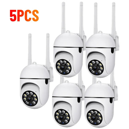 Wireless Surveillance Camera, Outdoor Security Protection Monitor, Waterproof Home Track, Alarm, WiFi, 2.4G, 1080P, 4.0X Zoom.