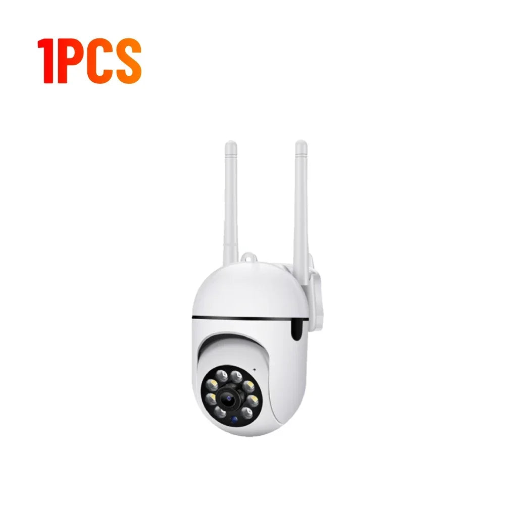 Wireless Surveillance Camera, Outdoor Security Protection Monitor, Waterproof Home Track, Alarm, WiFi, 2.4G, 1080P, 4.0X Zoom.