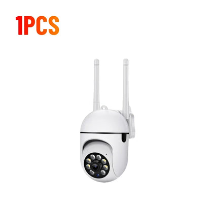 Wireless Surveillance Camera, Outdoor Security Protection Monitor, Waterproof Home Track, Alarm, WiFi, 2.4G, 1080P, 4.0X Zoom.