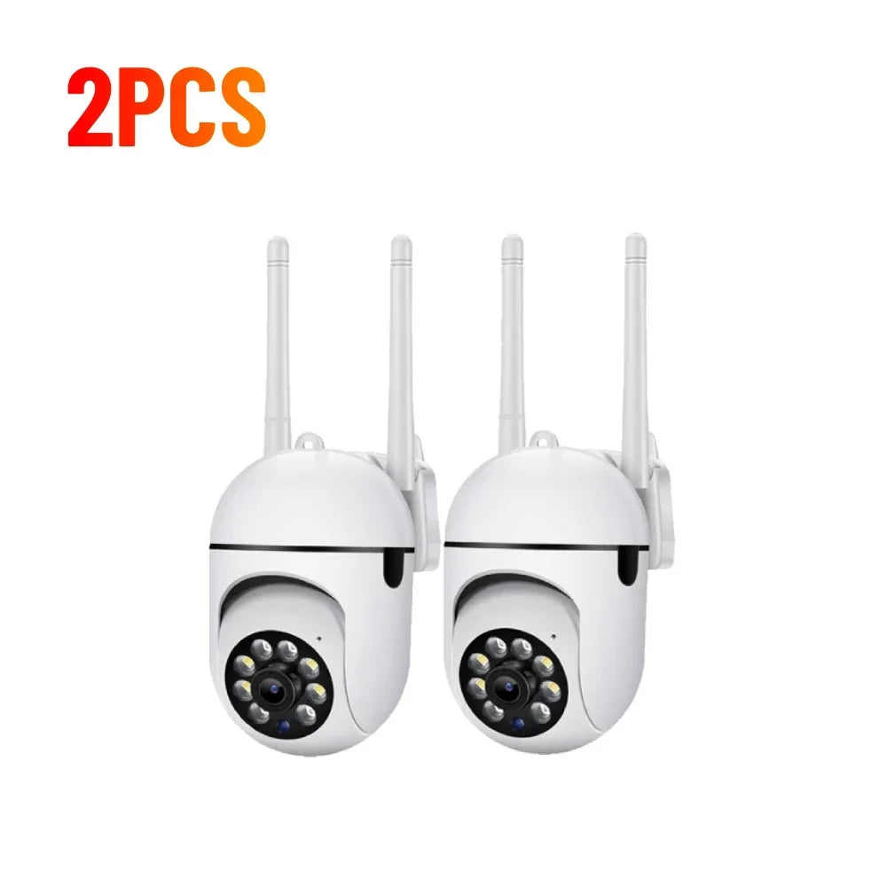 Wireless Surveillance Camera, Outdoor Security Protection Monitor, Waterproof Home Track, Alarm, WiFi, 2.4G, 1080P, 4.0X Zoom.