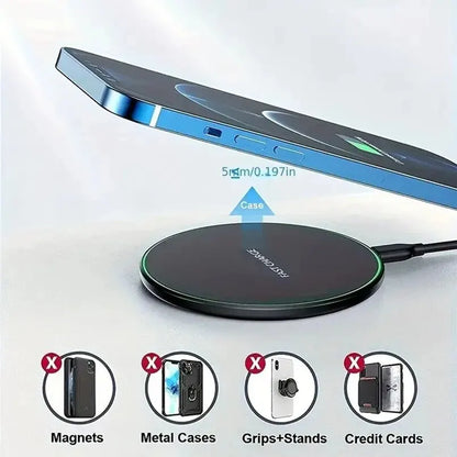 Wireless Charger for Phone, Fast Induction Charging 30W