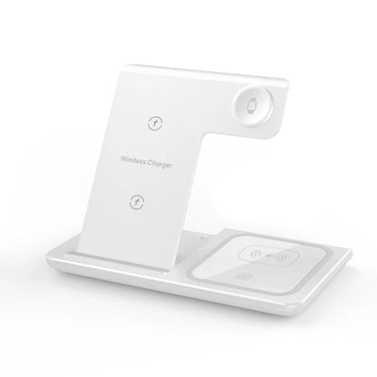 Foldable Charging Dock for Smartphones, Wireless Charger Stand 3 in 1 Foldable Charging Station 30W.